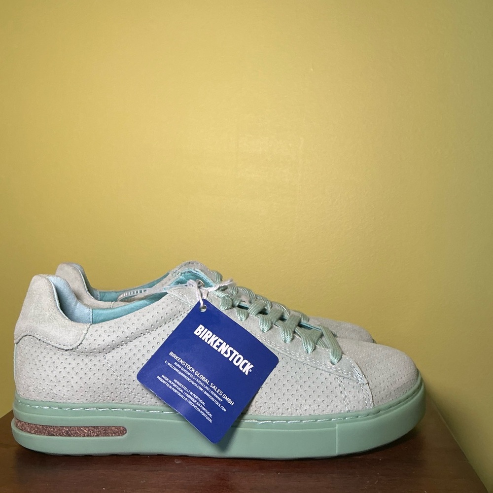 Mint Green NWT Birkenstock Bend Low Sneakers - Picture 4 of 6